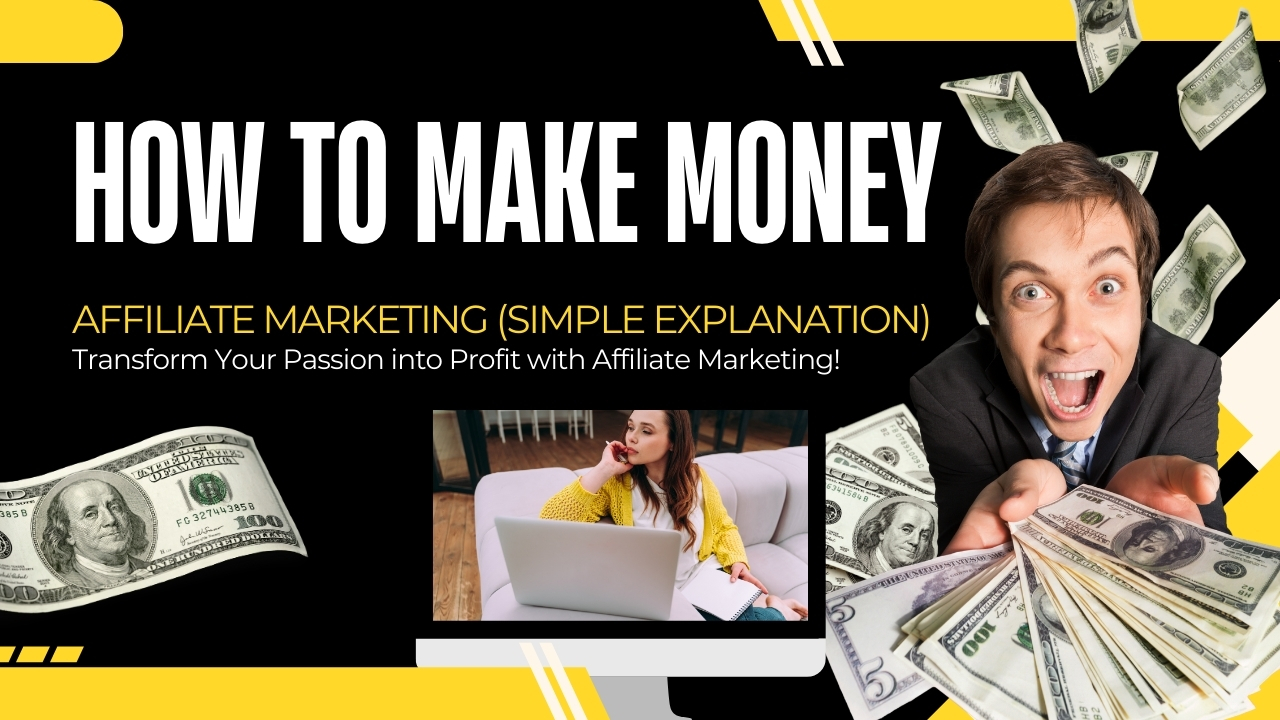 Affiliate marketing (Simple explanation)