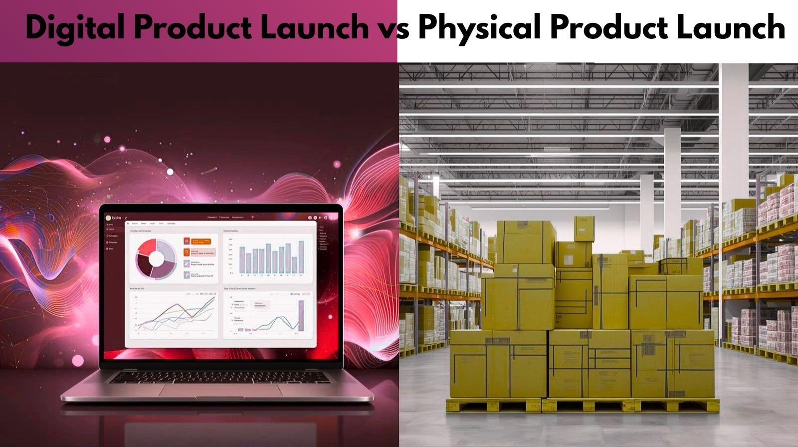 Digital Product Launch vs Physical Product Launch