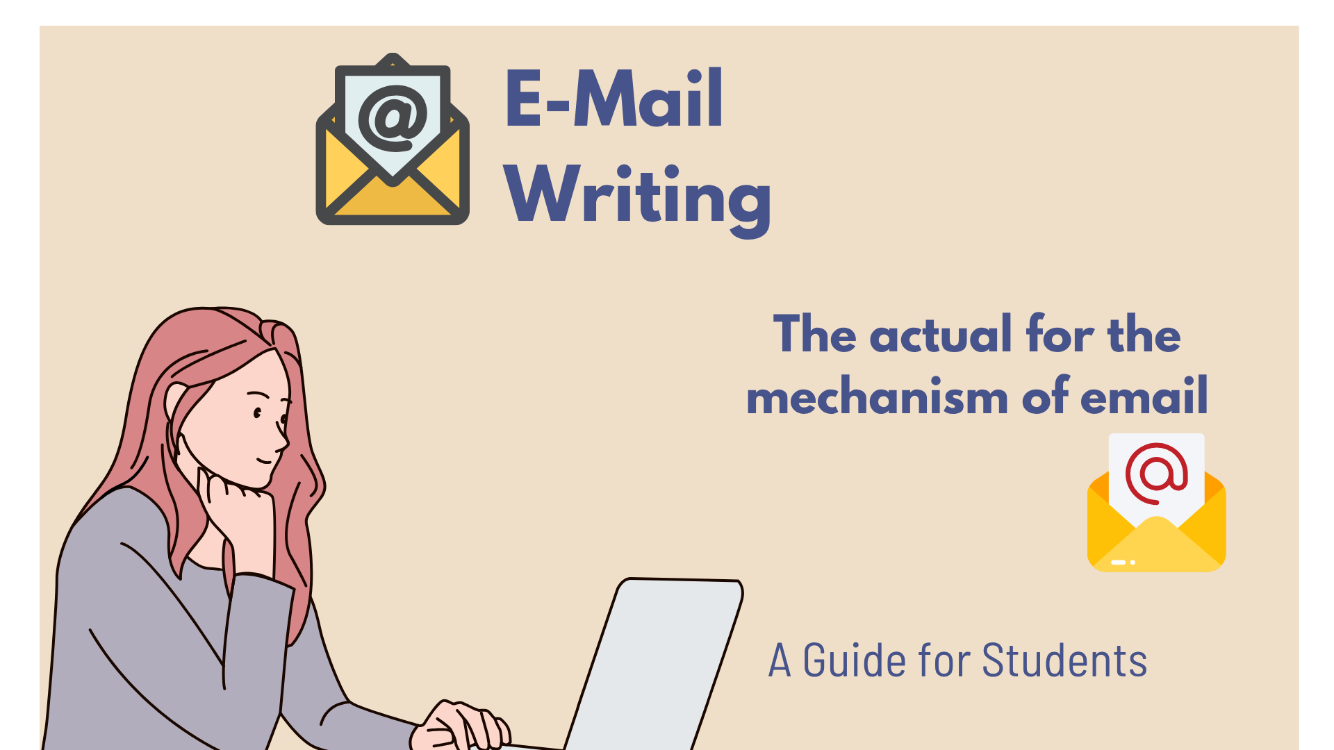 The actual for the mechanism of email