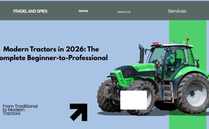 Modern Tractors in 2026: The Complete Beginner-to-Professional