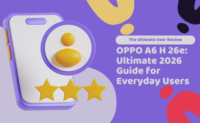 OPPO A6 H 26e: Ultimate 2026 Guide for Everyday Users