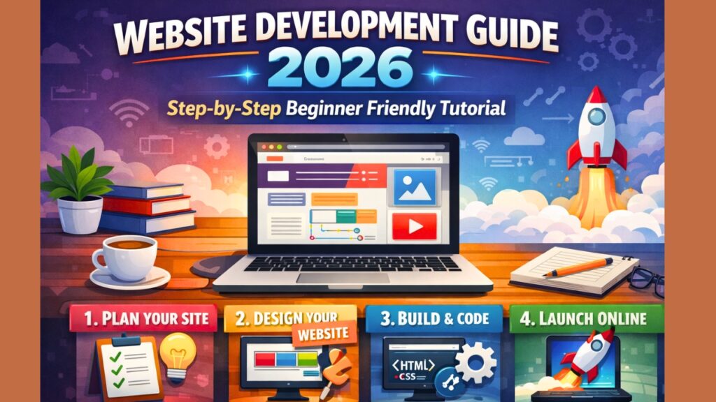 Website Development Guide 2026: Step-by-Step Beginner Friendly Tutorial