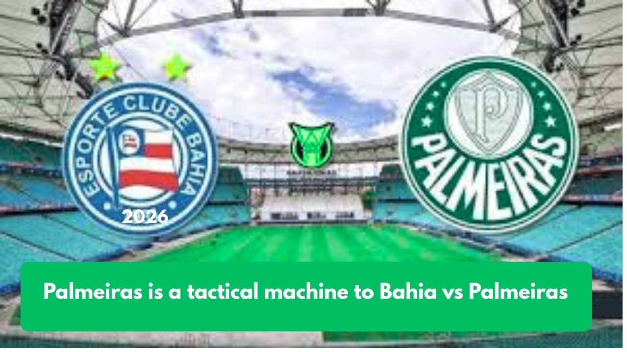 Palmeiras is a tactical machine to Bahia vs Palmeiras