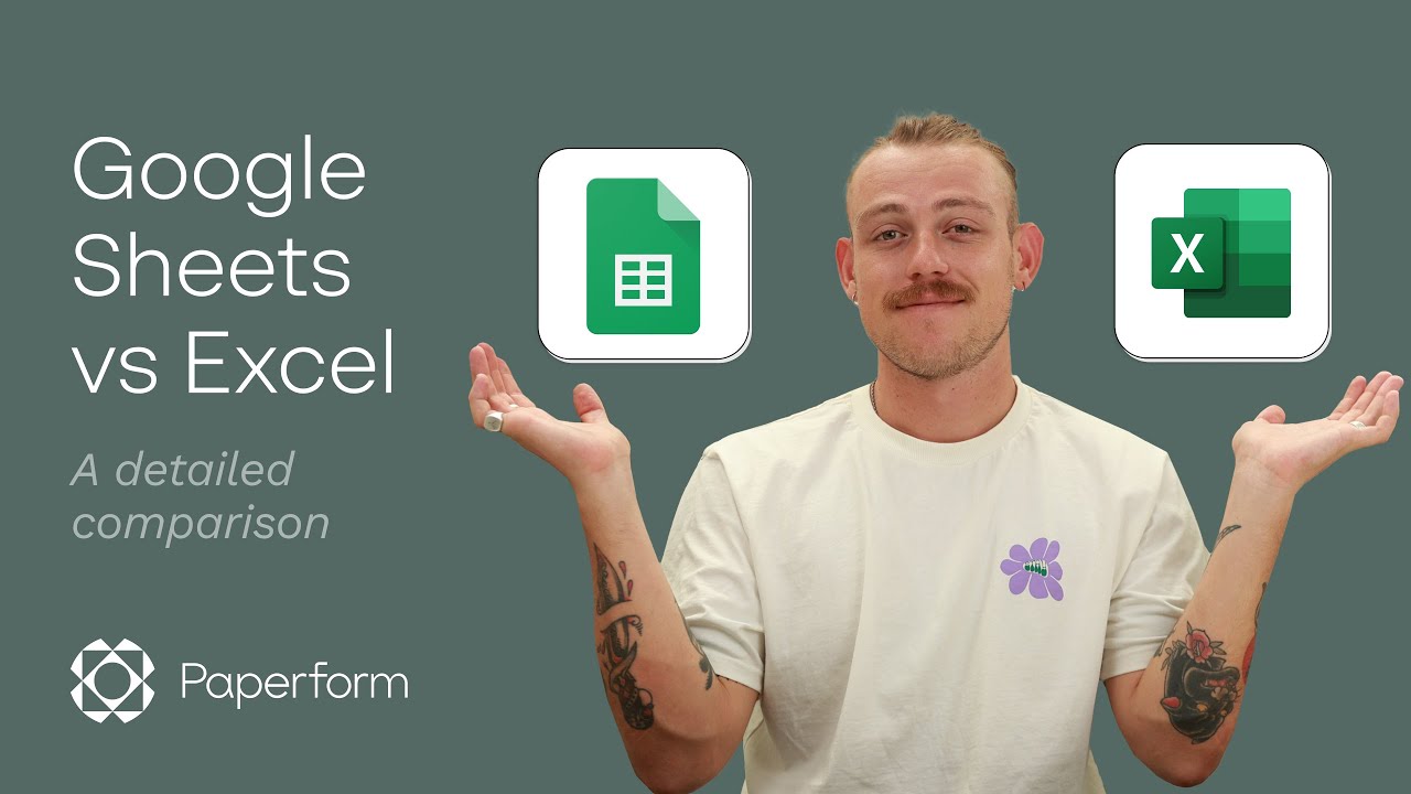 Google Sheets vs Excel (Simple Comparison)