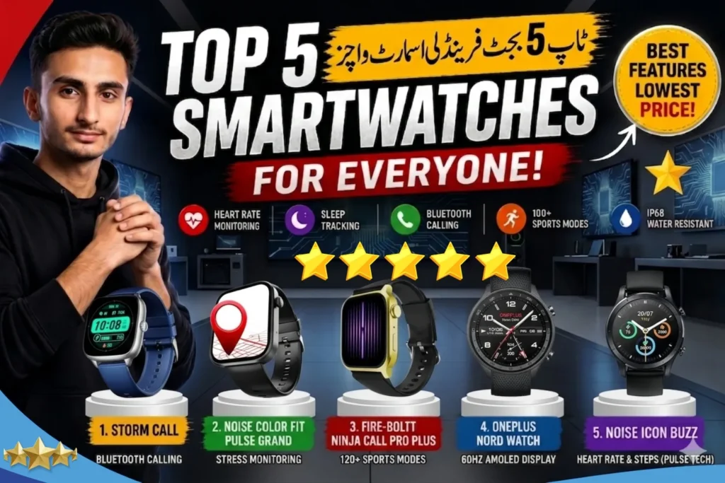Top 5 Budget Friendly Smartwatches